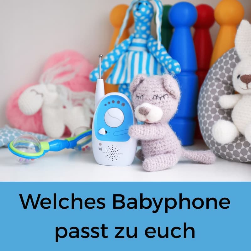 Babyphone neben Kuscheltieren und Kinderzimmerdeko – welches Babyphone passt am besten zu eurer Familie?